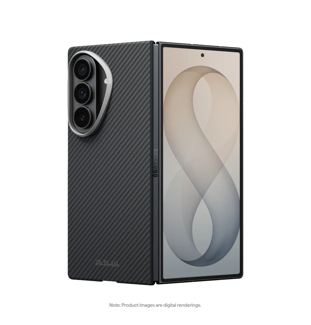 Pitaka Edge Case Back Cover for Samsung Galaxy Z Fold8 Ultra Black/Grey Pitaka Edge Case Back Cover for Samsung Galaxy Z Fold8 Ultra Black/Grey