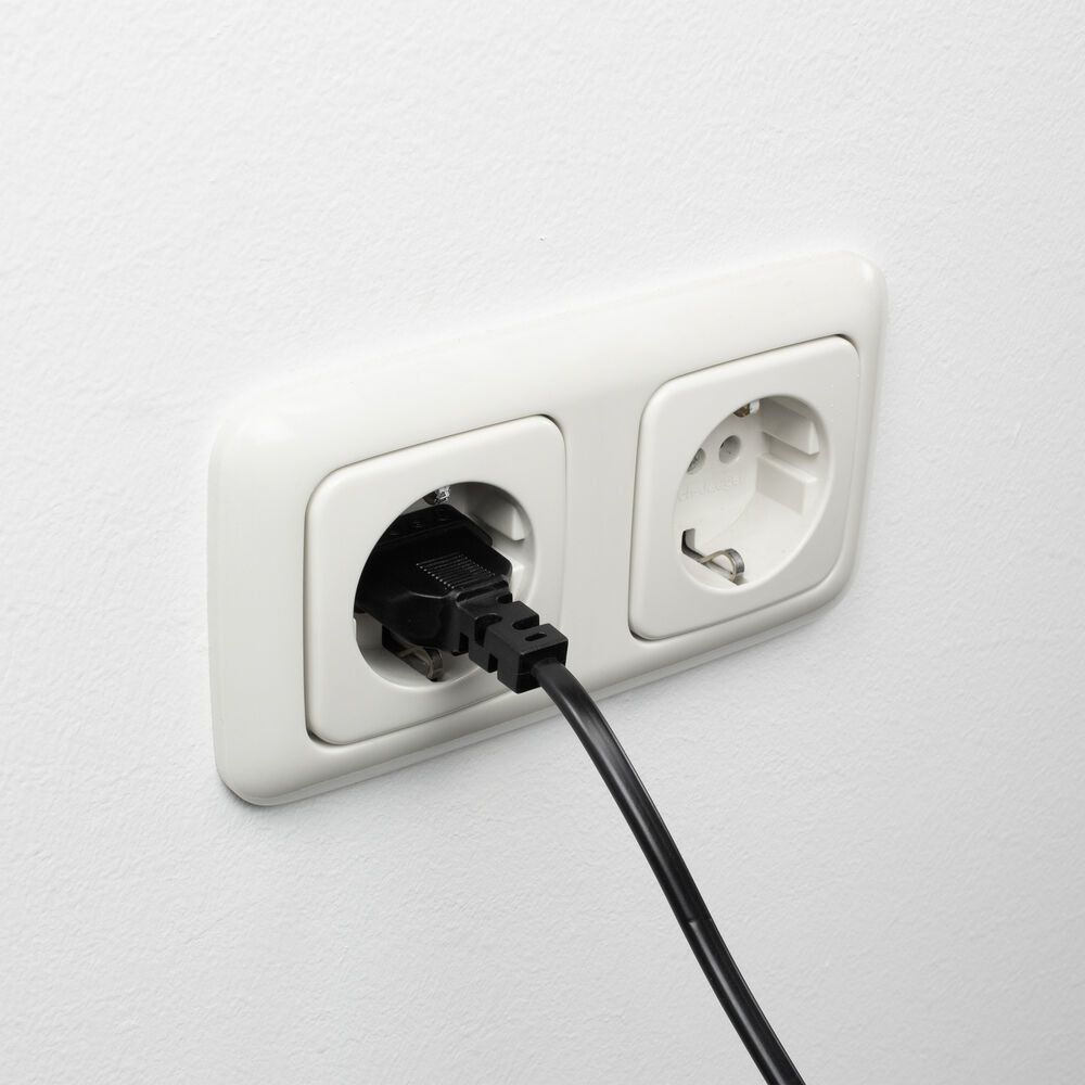 ACT AK5419 Powercord Euro male - C7 female 5m Black ACT AK5419 Powercord Euro male - C7 female 5m Black