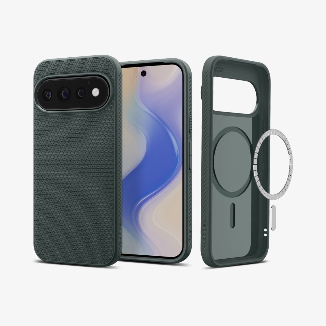 Spigen Liquid Air MagSafe case for Google Pixel 11 Pro Abyss Green Spigen Liquid Air MagSafe case for Google Pixel 11 Pro Abyss Green