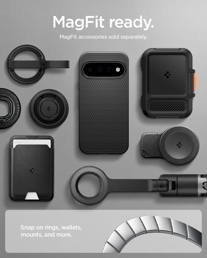Spigen Liquid Air MagSafe case for Google Pixel 11 Matte Black Spigen Liquid Air MagSafe case for Google Pixel 11 Matte Black