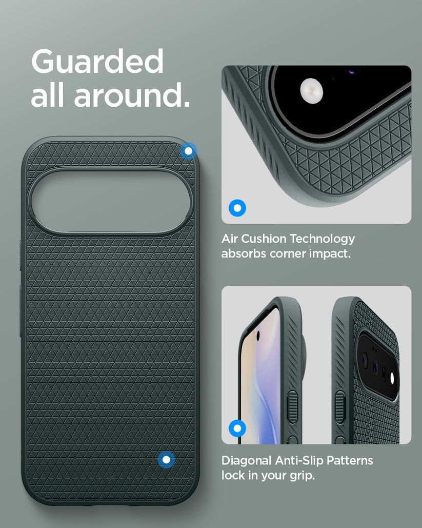 Spigen Liquid Air MagSafe case for Google Pixel 11 Abyss Green
