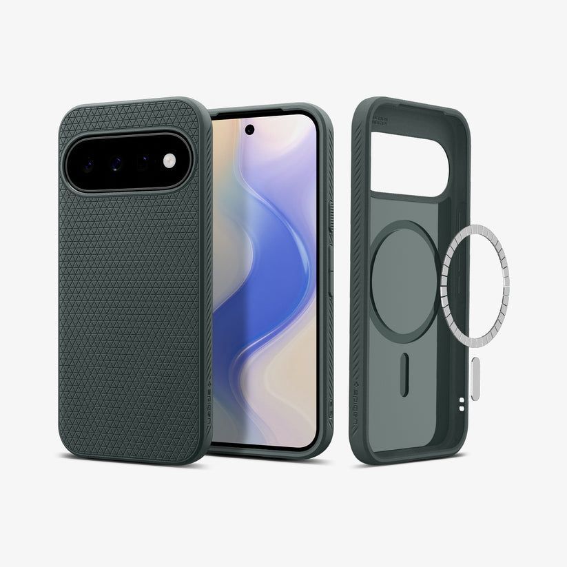 Spigen Liquid Air MagSafe case for Google Pixel 11 Abyss Green