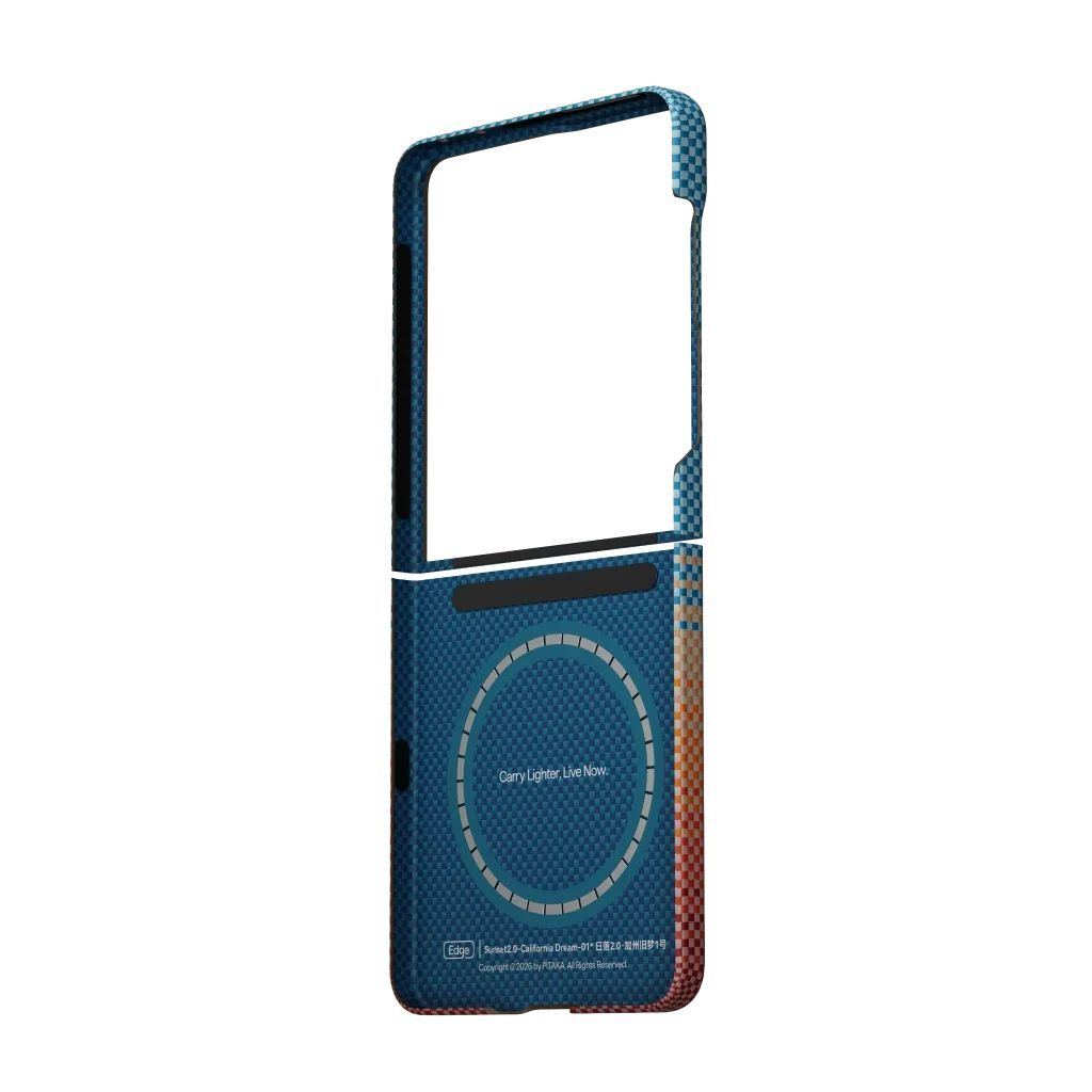 Pitaka Edge Case for Galaxy Z Flip8 California Dream Sunset 2.0 Pitaka Edge Case for Galaxy Z Flip8 California Dream Sunset 2.0