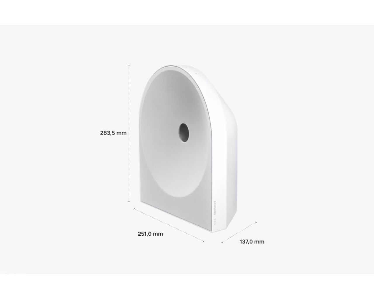 Samsung Music Studio 5 LS51H WiFi-Bluetooth Wireless Speaker (2026) White