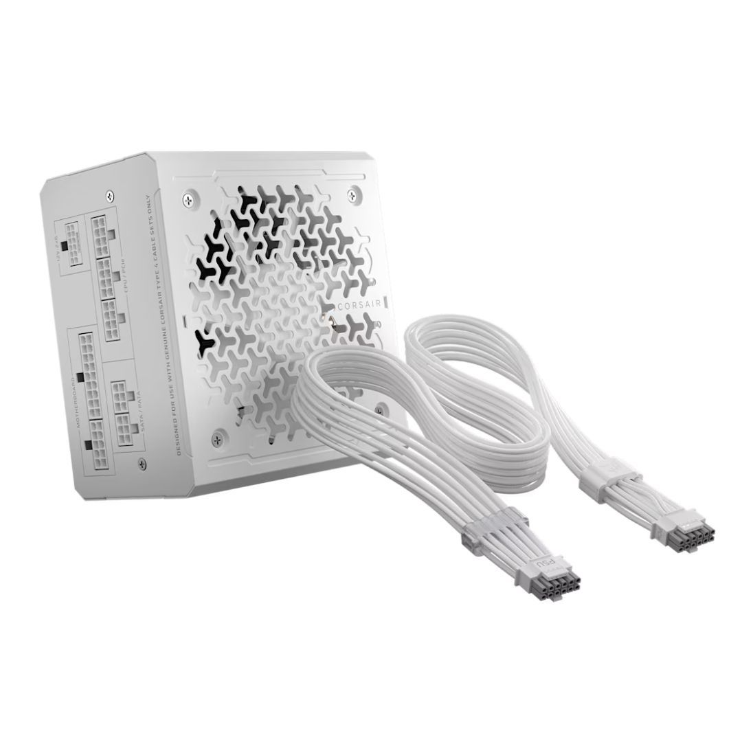 Corsair 1000W 80+ Platinum RM850e (2026) White Corsair 1000W 80+ Platinum RM850e (2026) White