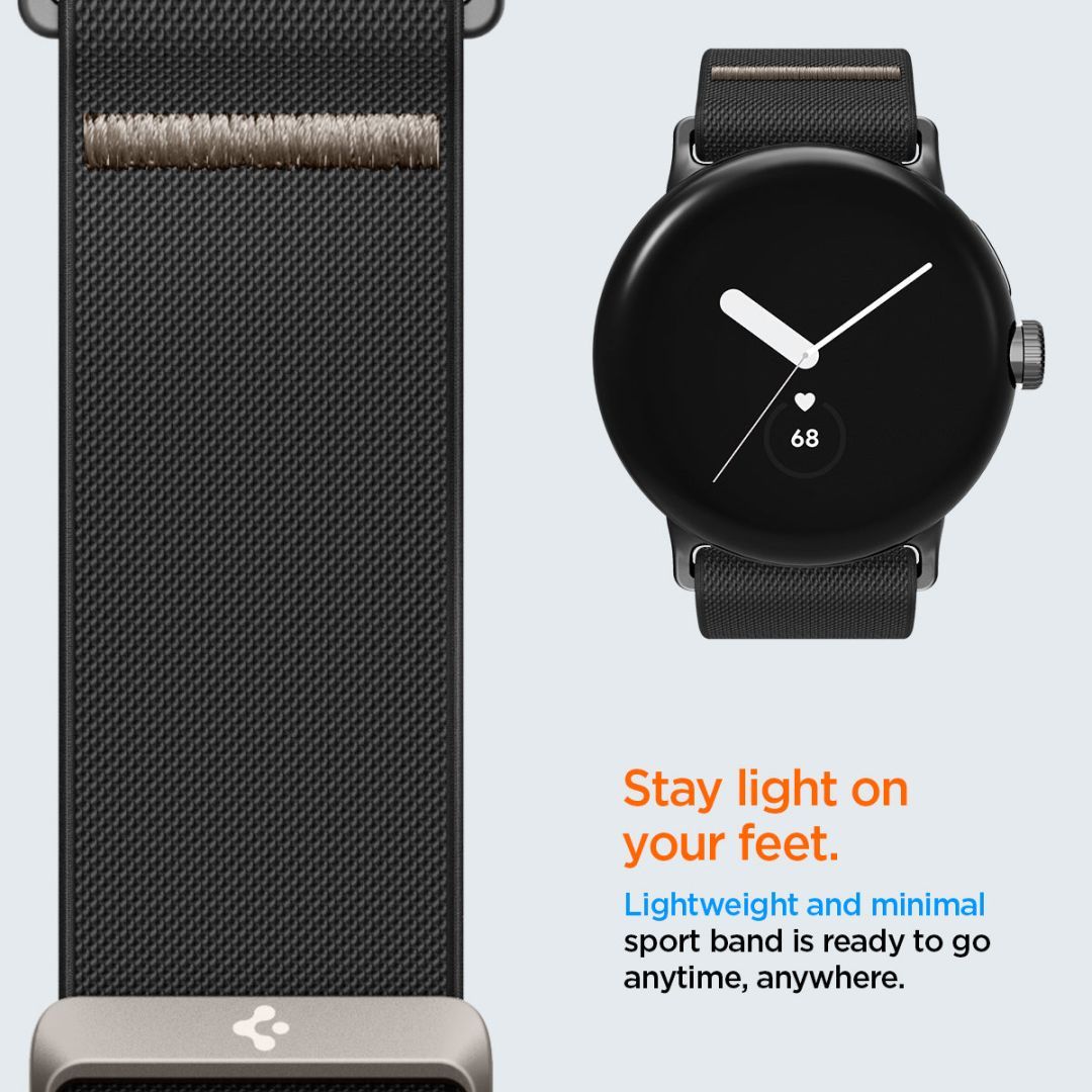 Spigen Lite Fit Band for Google Pixel Watch 5/4/3 41mm/2/1 Black Spigen Lite Fit Band for Google Pixel Watch 5/4/3 41mm/2/1 Black
