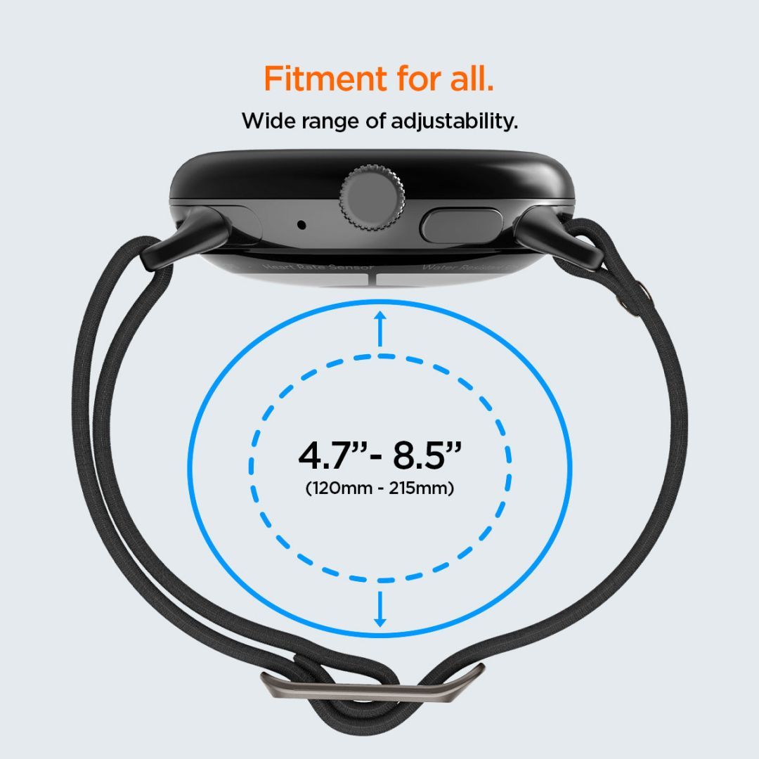 Spigen Lite Fit Band for Google Pixel Watch 5/4/3 41mm/2/1 Black Spigen Lite Fit Band for Google Pixel Watch 5/4/3 41mm/2/1 Black