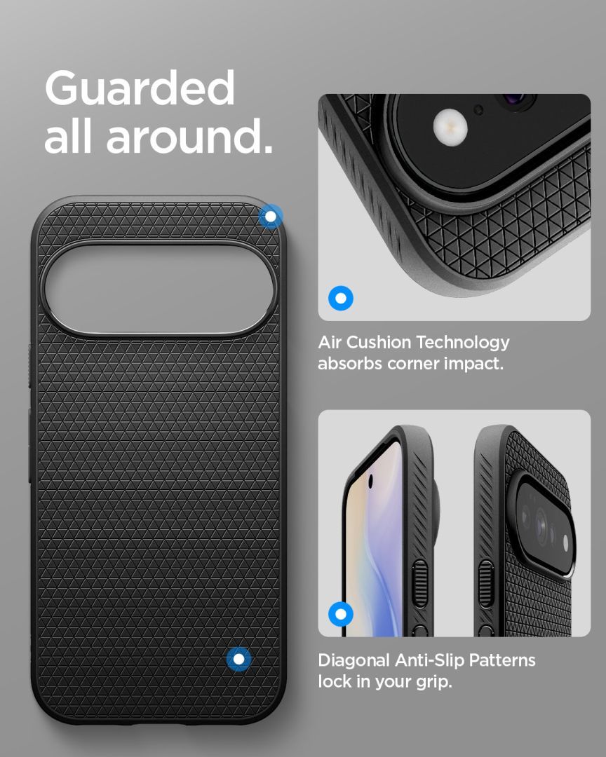 Spigen Liquid Air MagSafe case for Google Pixel 11 Pro Matte Black Spigen Liquid Air MagSafe case for Google Pixel 11 Pro Matte Black