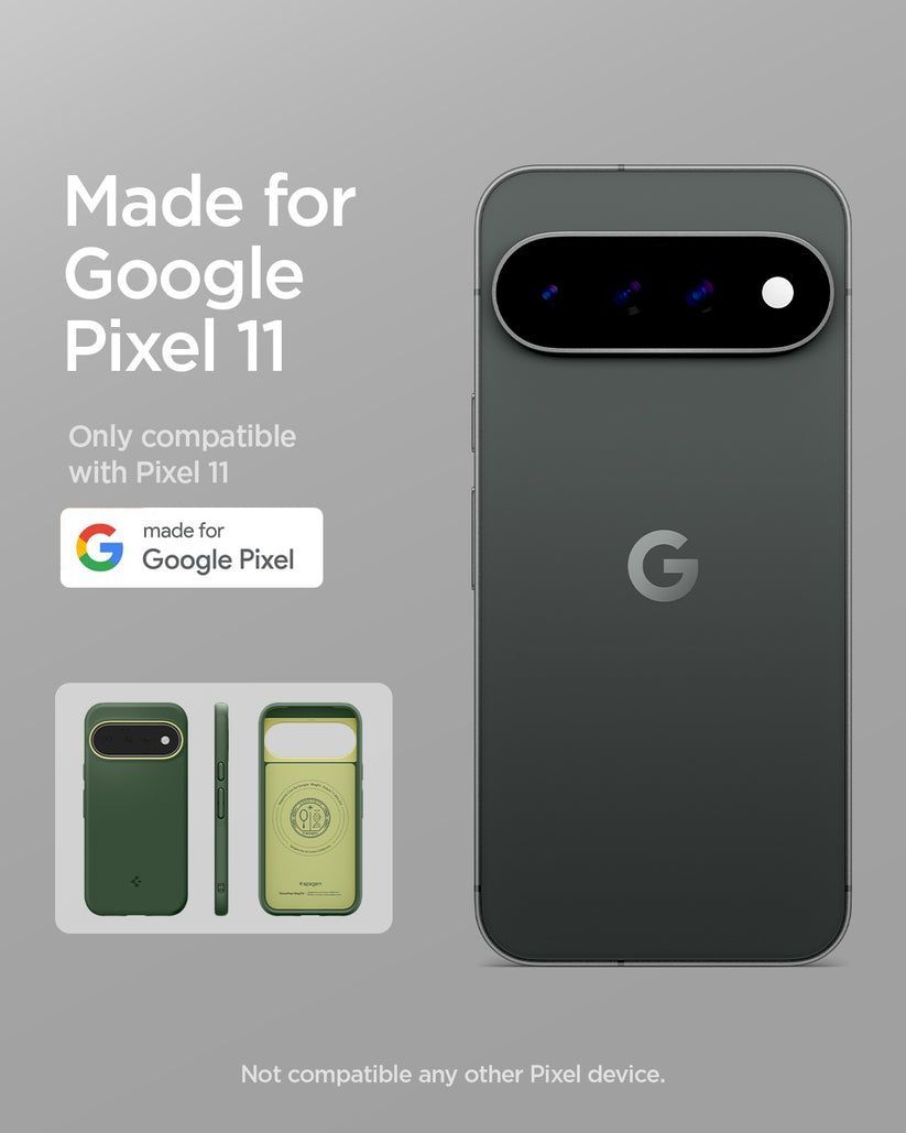 Spigen Nano Pop MagSafe case for Google Pixel 11 Avo Green Spigen Nano Pop MagSafe case for Google Pixel 11 Avo Green
