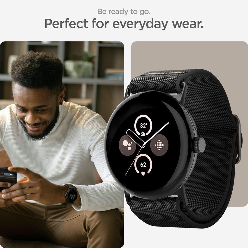 Spigen Lite Fit Band for Google Pixel Watch 5/4/3 45mm Black Spigen Lite Fit Band for Google Pixel Watch 5/4/3 45mm Black