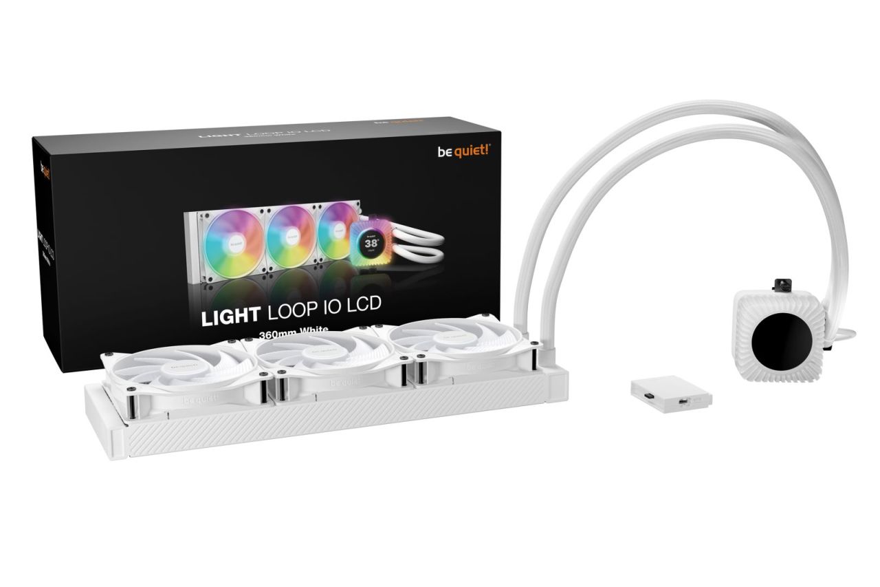Be quiet! Light Loop IO LCD 360mm ARGB White