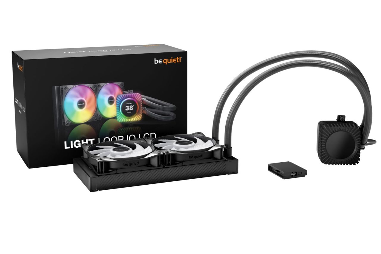 Be quiet! Light Loop IO LCD 240mm ARGB Black