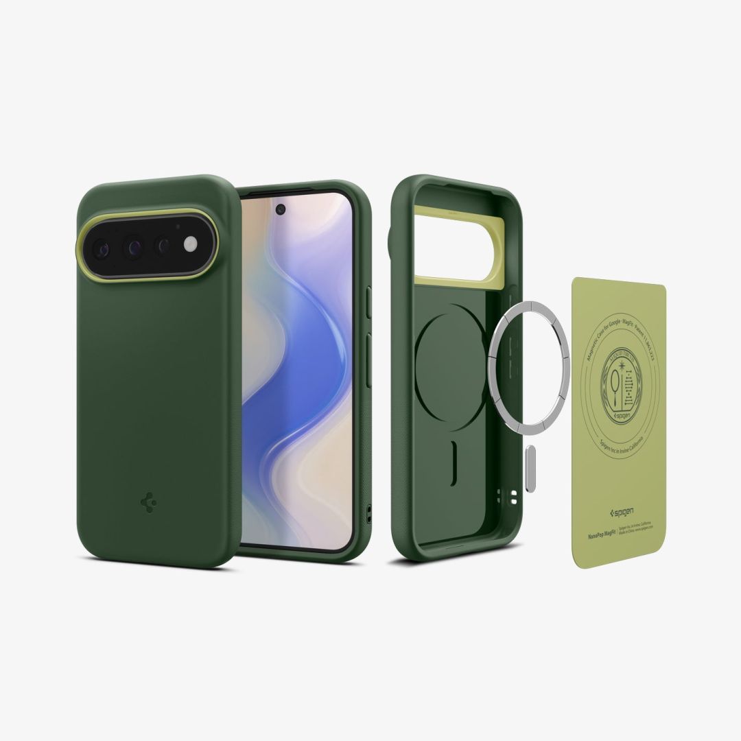 Spigen Nano Pop MagSafe case for Google Pixel 11 Pro Avo Green Spigen Nano Pop MagSafe case for Google Pixel 11 Pro Avo Green