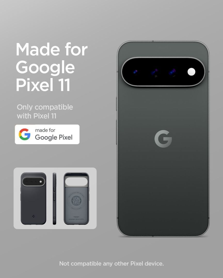 Spigen Nano Pop MagSafe case for Google Pixel 11 Black Sesame Spigen Nano Pop MagSafe case for Google Pixel 11 Black Sesame