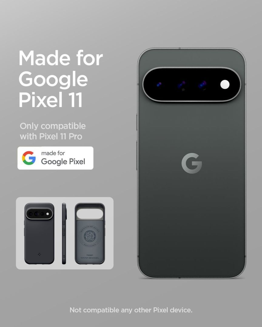 Spigen Nano Pop MagSafe case for Google Pixel 11 Pro Black Sesame Spigen Nano Pop MagSafe case for Google Pixel 11 Pro Black Sesame