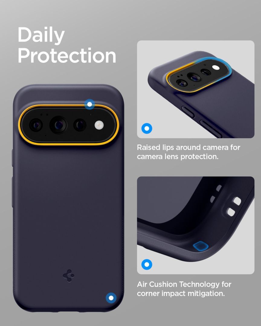 Spigen Nano Pop MagSafe case for Google Pixel 11 Pro Blueberry Navy Spigen Nano Pop MagSafe case for Google Pixel 11 Pro Blueberry Navy