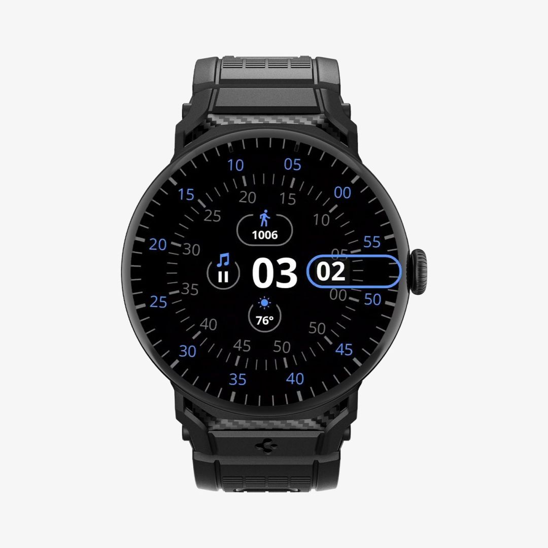 Spigen Rugged Band for Google Pixel Watch 5/4/3 41mm/2/1 Matte Black Spigen Rugged Band for Google Pixel Watch 5/4/3 41mm/2/1 Matte Black