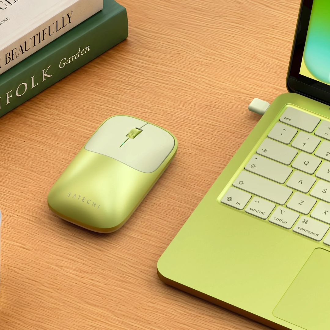 Satechi Slim EX Wireless Bluetooth Mouse Citrus