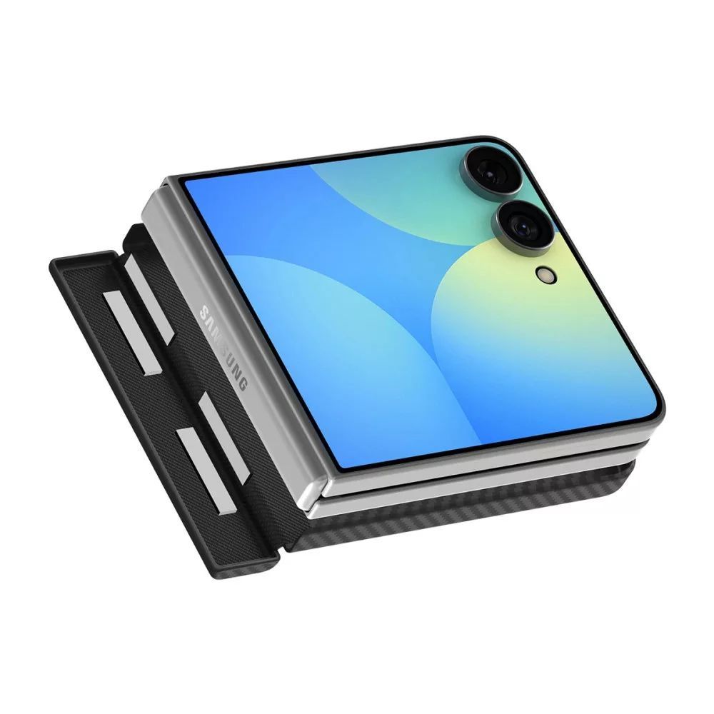 Spigen Air Skin Aramid MagSafe case for Samsung Galaxy Z Flip8 Black Spigen Air Skin Aramid MagSafe case for Samsung Galaxy Z Flip8 Black