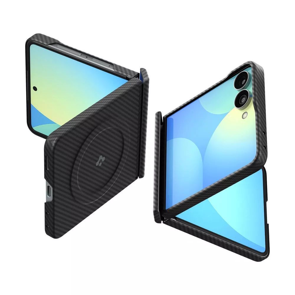 Spigen Air Skin Aramid MagSafe case for Samsung Galaxy Z Flip8 Black Spigen Air Skin Aramid MagSafe case for Samsung Galaxy Z Flip8 Black