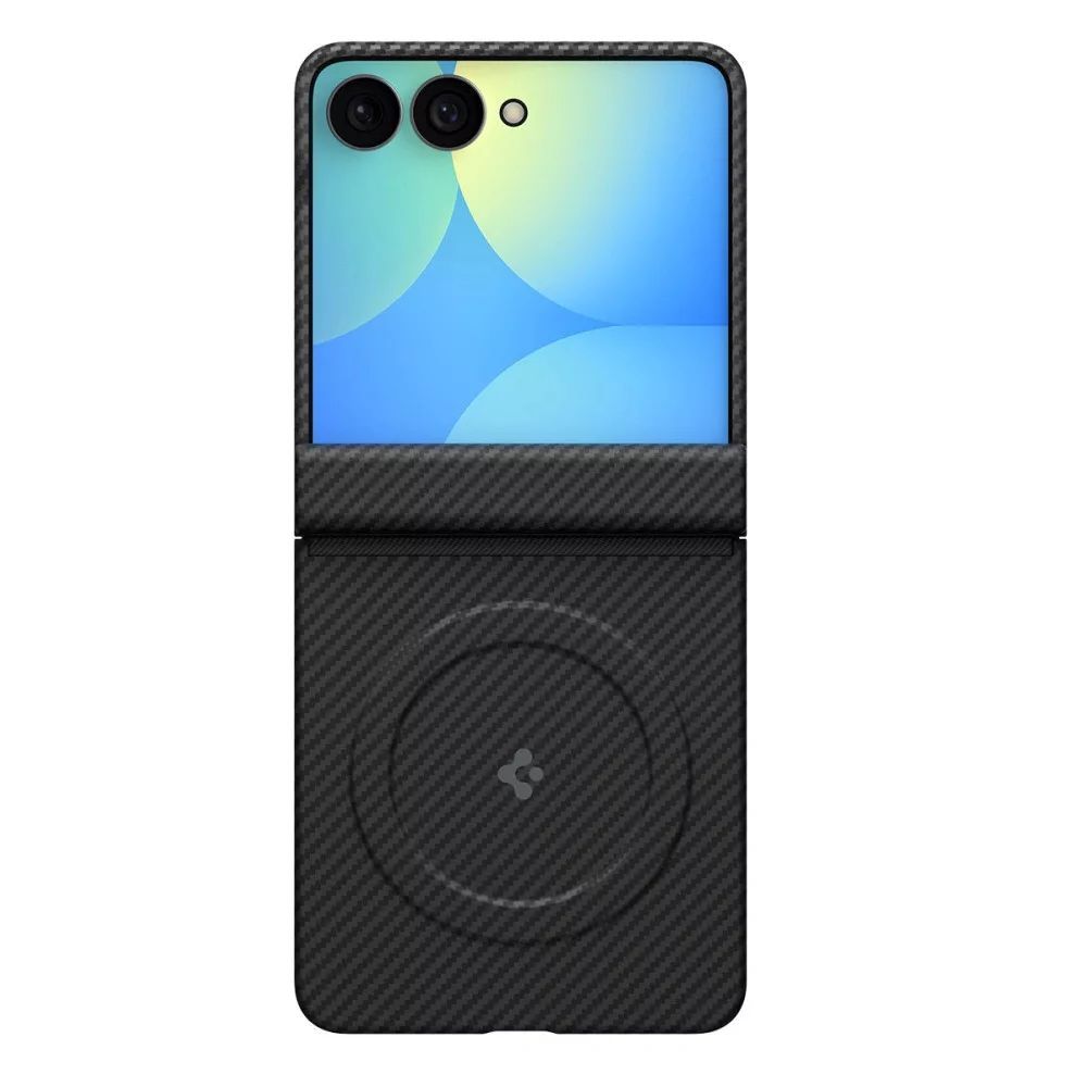 Spigen Air Skin Aramid MagSafe case for Samsung Galaxy Z Flip8 Black Spigen Air Skin Aramid MagSafe case for Samsung Galaxy Z Flip8 Black