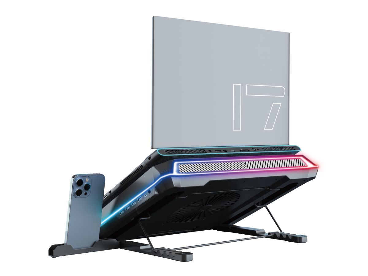 Conceptronic THYIA03B Notebook Hűtő Black Conceptronic THYIA03B Notebook Hűtő Black