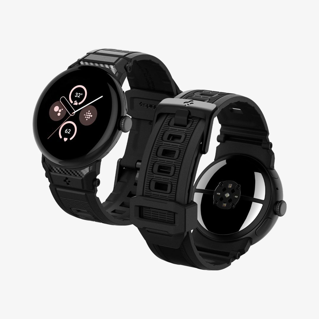 Spigen Rugged Band for Google Pixel Watch 5/4/3 45mm Matte Black Spigen Rugged Band for Google Pixel Watch 5/4/3 45mm Matte Black