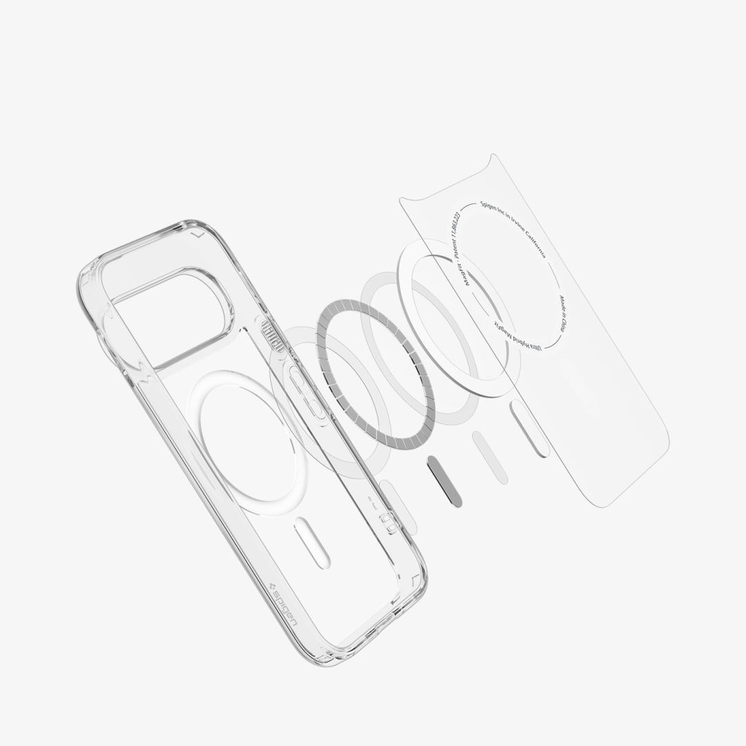 Spigen Ultra Hybrid MagSafe case for Google Pixel 11 Pro Clear White Spigen Ultra Hybrid MagSafe case for Google Pixel 11 Pro Clear White