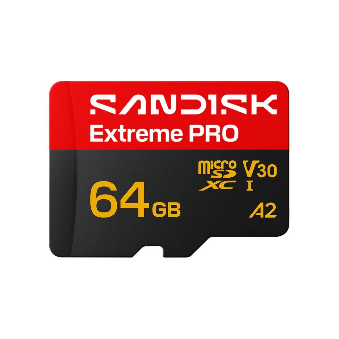 Sandisk 64GB microSDXC Extreme Pro UHS-I V30 A2 adapter nélkül Sandisk 64GB microSDXC Extreme Pro UHS-I V30 A2 adapter nélkül