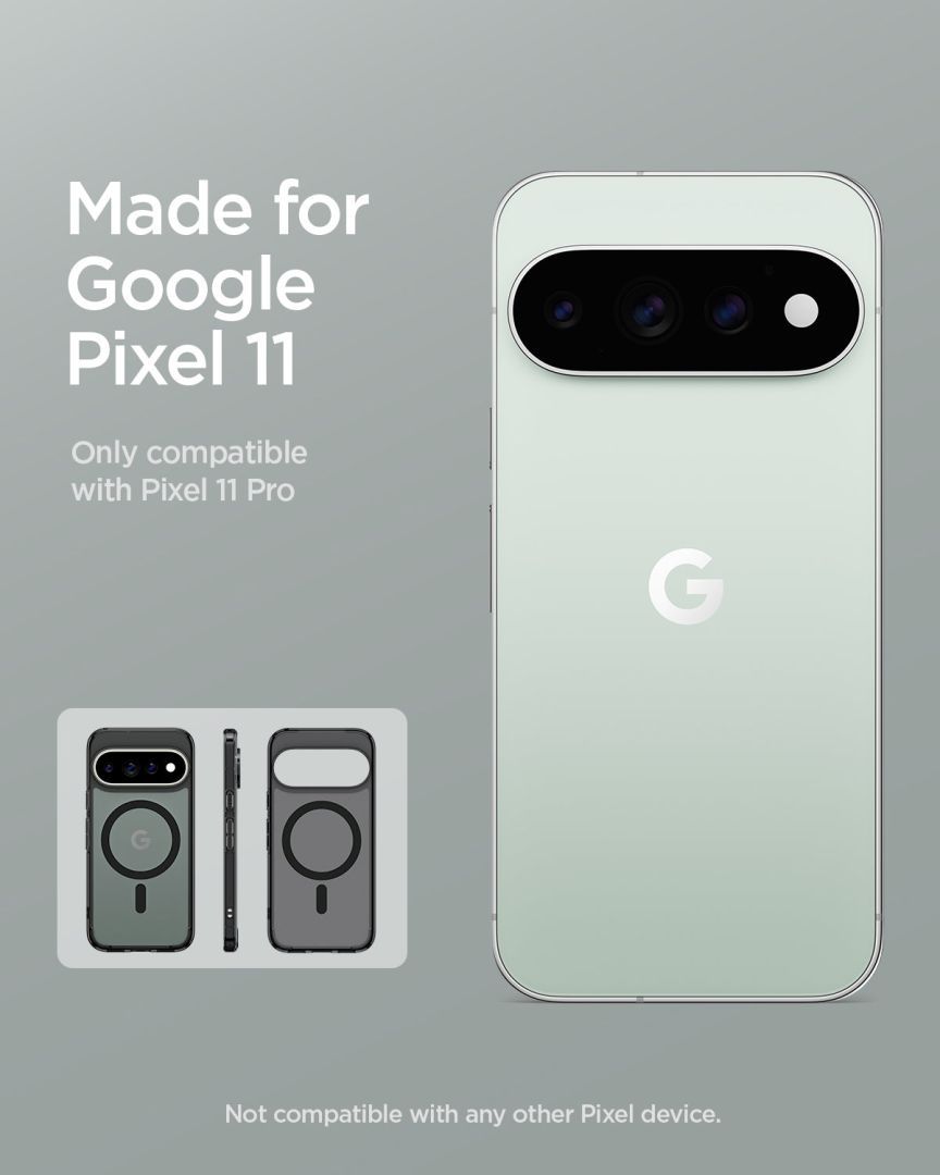 Spigen Ultra Hybrid MagSafe case for Google Pixel 11 Pro Frost Black Spigen Ultra Hybrid MagSafe case for Google Pixel 11 Pro Frost Black