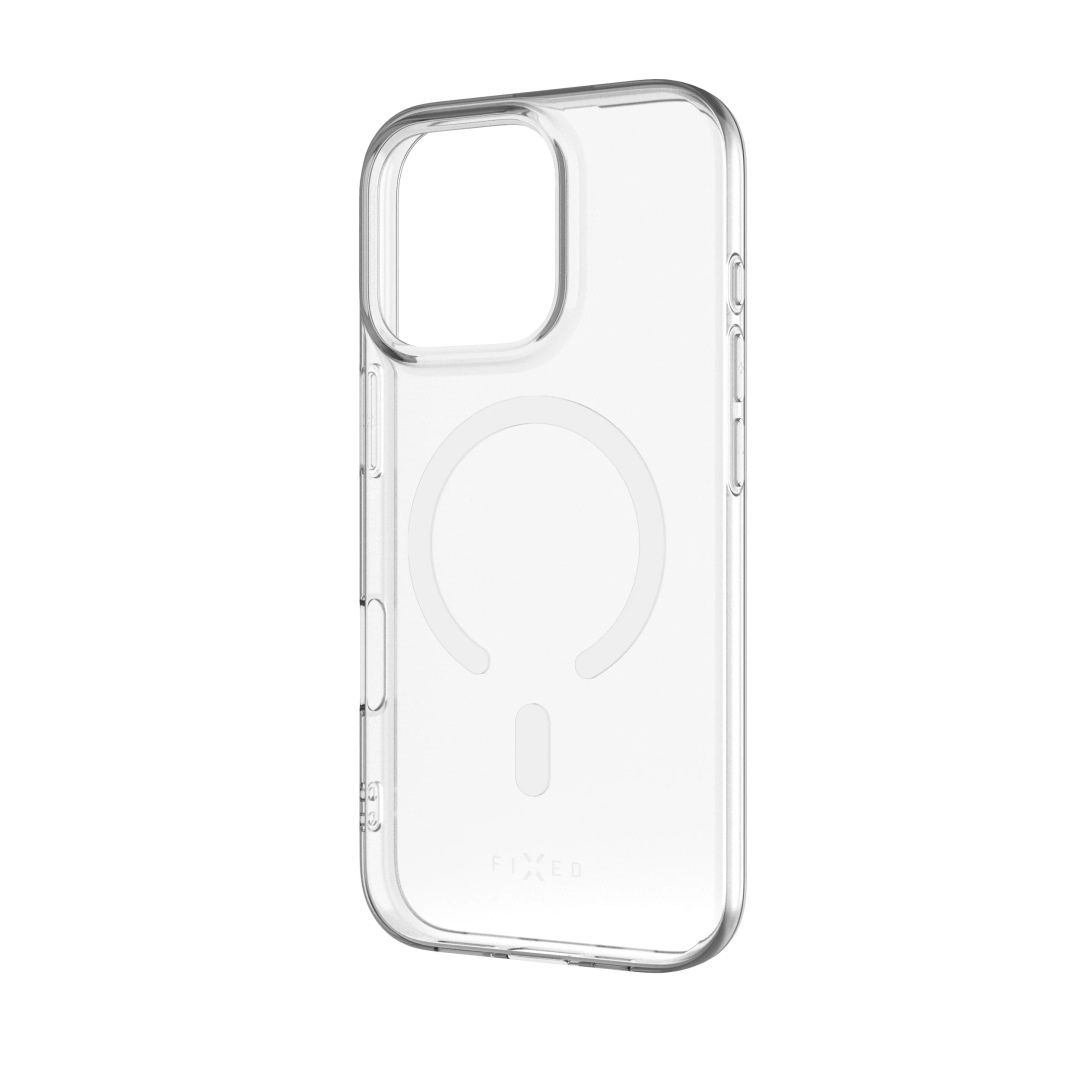 FIXED MagStory AntiUV TPU géltok MagSafe támogatással Xiaomi Redmi 15C készülékhez, átlátszó