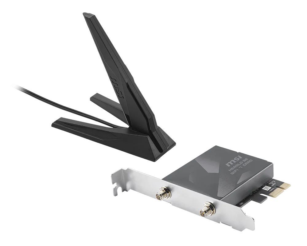 Msi HERALD BE9400 WiFi 7 PCIe Card Msi HERALD BE9400 WiFi 7 PCIe Card