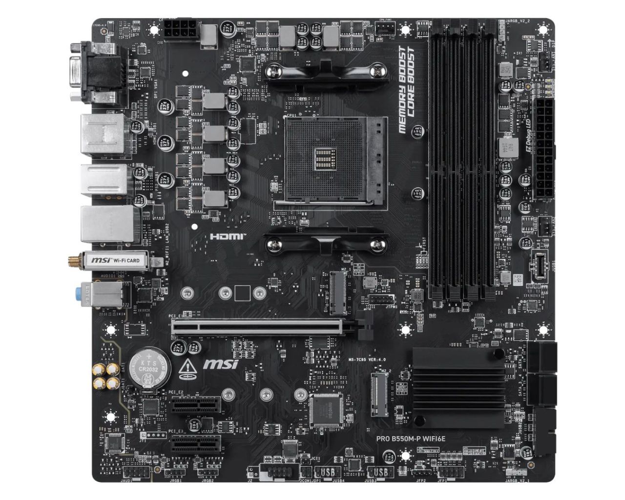 Msi PRO B550M-P WiFi6E Msi PRO B550M-P WiFi6E