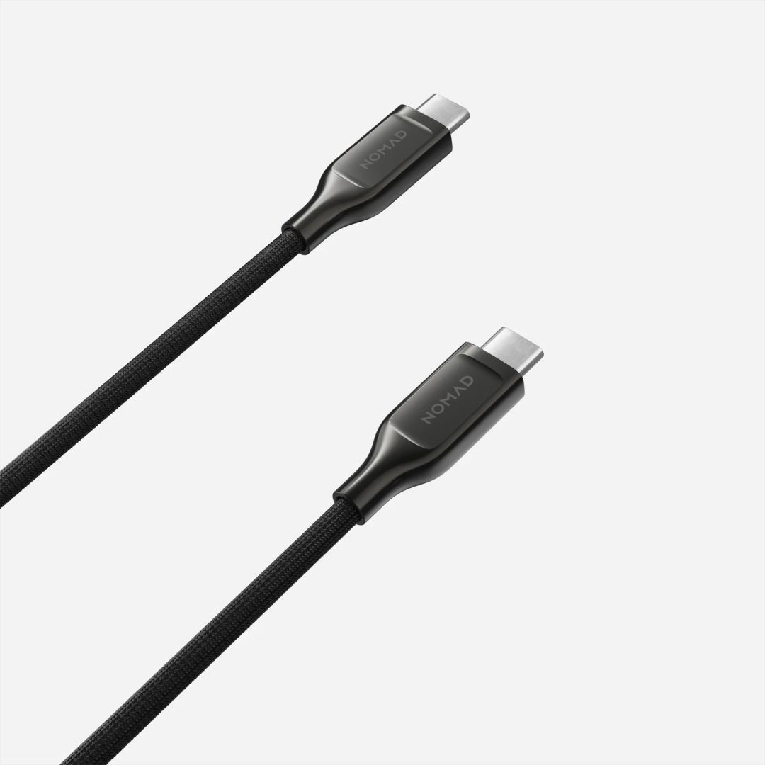 Nomad Kevlar USB4, USB-C to USB-C cable 0,3m Carbide V3