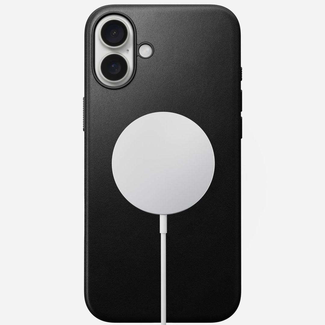 Nomad Modern Leather case for iPhone 16 Plus Black Nomad Modern Leather case for iPhone 16 Plus Black