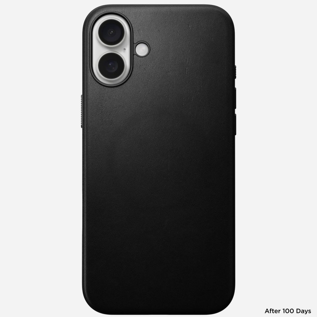 Nomad Modern Leather case for iPhone 16 Plus Black Nomad Modern Leather case for iPhone 16 Plus Black