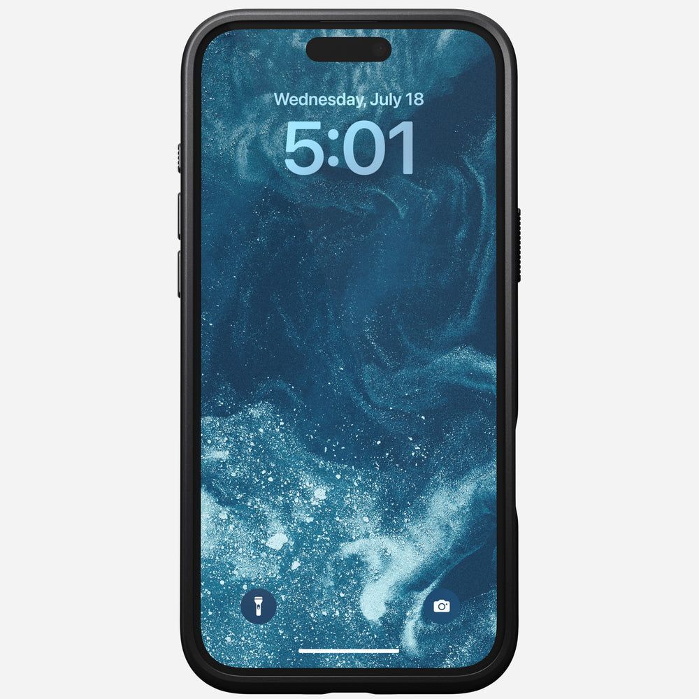 Nomad Modern Leather case for iPhone 16 Plus Black Nomad Modern Leather case for iPhone 16 Plus Black