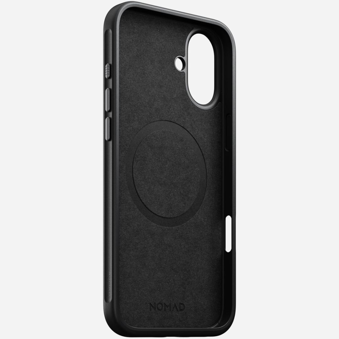 Nomad Modern Leather case for iPhone 16 Plus Black Nomad Modern Leather case for iPhone 16 Plus Black