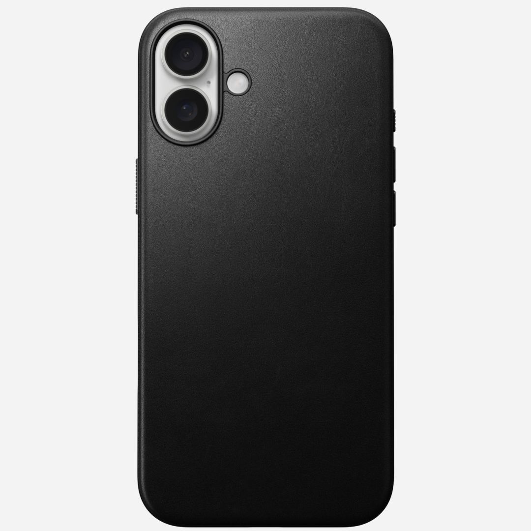 Nomad Modern Leather case for iPhone 16 Plus Black Nomad Modern Leather case for iPhone 16 Plus Black
