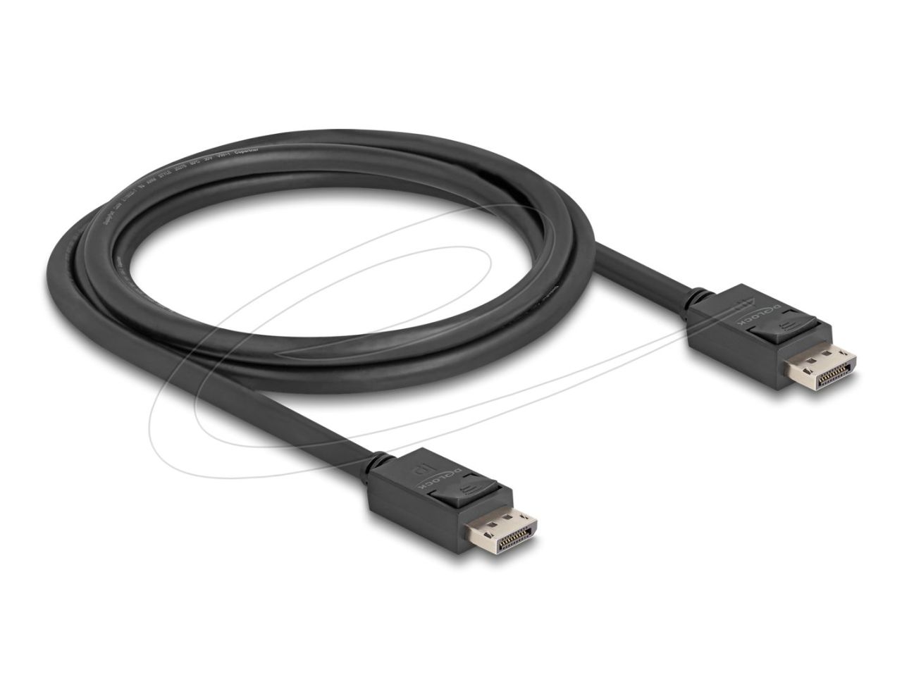 DeLock DisplayPort cable 16K 60Hz 80Gbps 1,8m Black