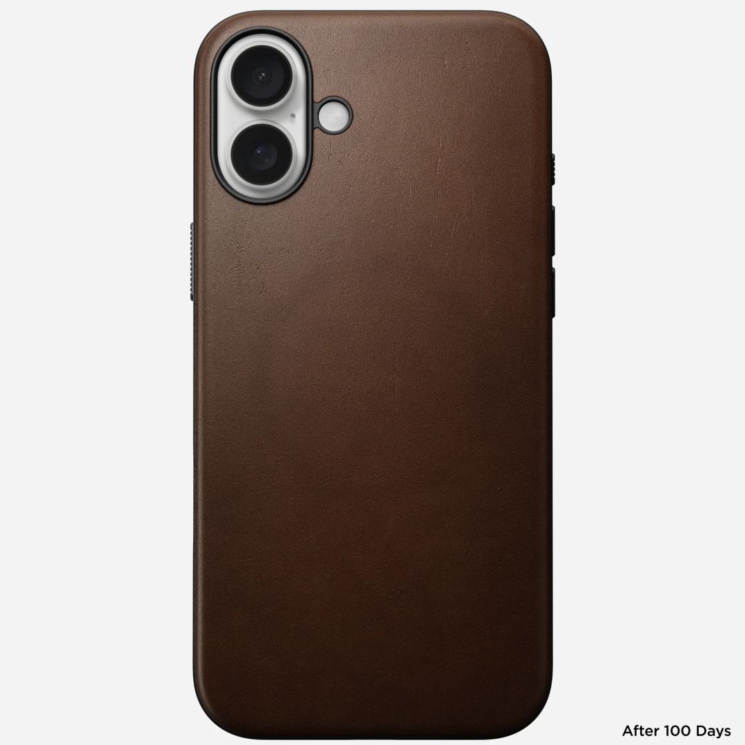 Nomad Modern Leather case for iPhone 16 Plus Brown Nomad Modern Leather case for iPhone 16 Plus Brown