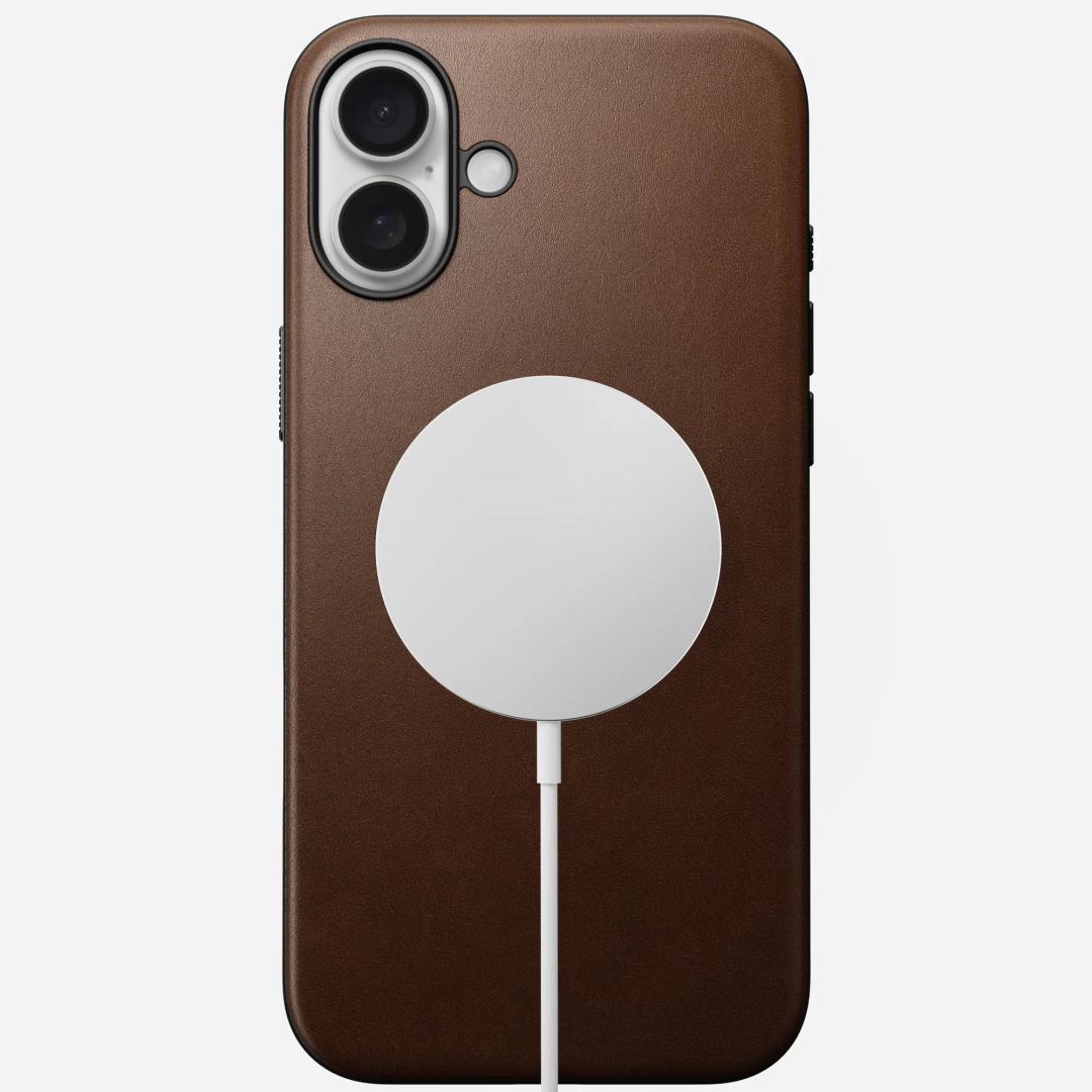Nomad Modern Leather case for iPhone 16 Plus Brown Nomad Modern Leather case for iPhone 16 Plus Brown