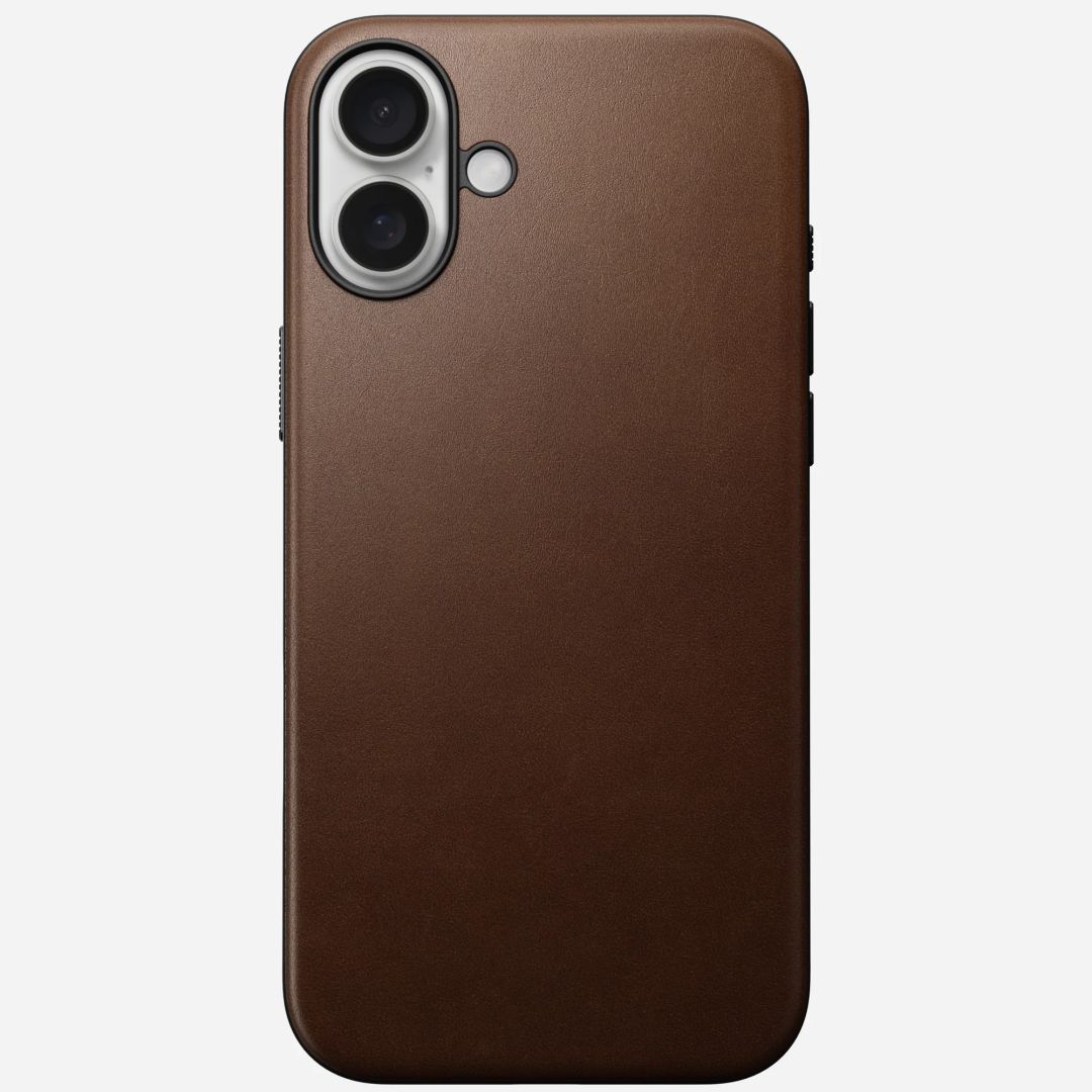 Nomad Modern Leather case for iPhone 16 Plus Brown Nomad Modern Leather case for iPhone 16 Plus Brown