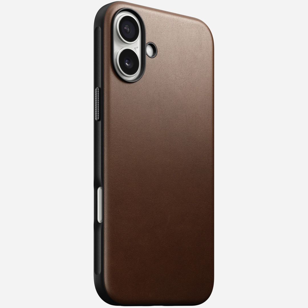 Nomad Modern Leather case for iPhone 16 Plus Brown Nomad Modern Leather case for iPhone 16 Plus Brown
