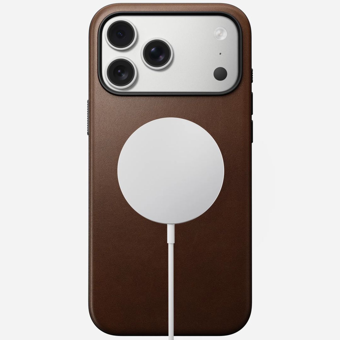 Nomad Modern Leather Case for iPhone 17 Pro Max Brown Nomad Modern Leather Case for iPhone 17 Pro Max Brown