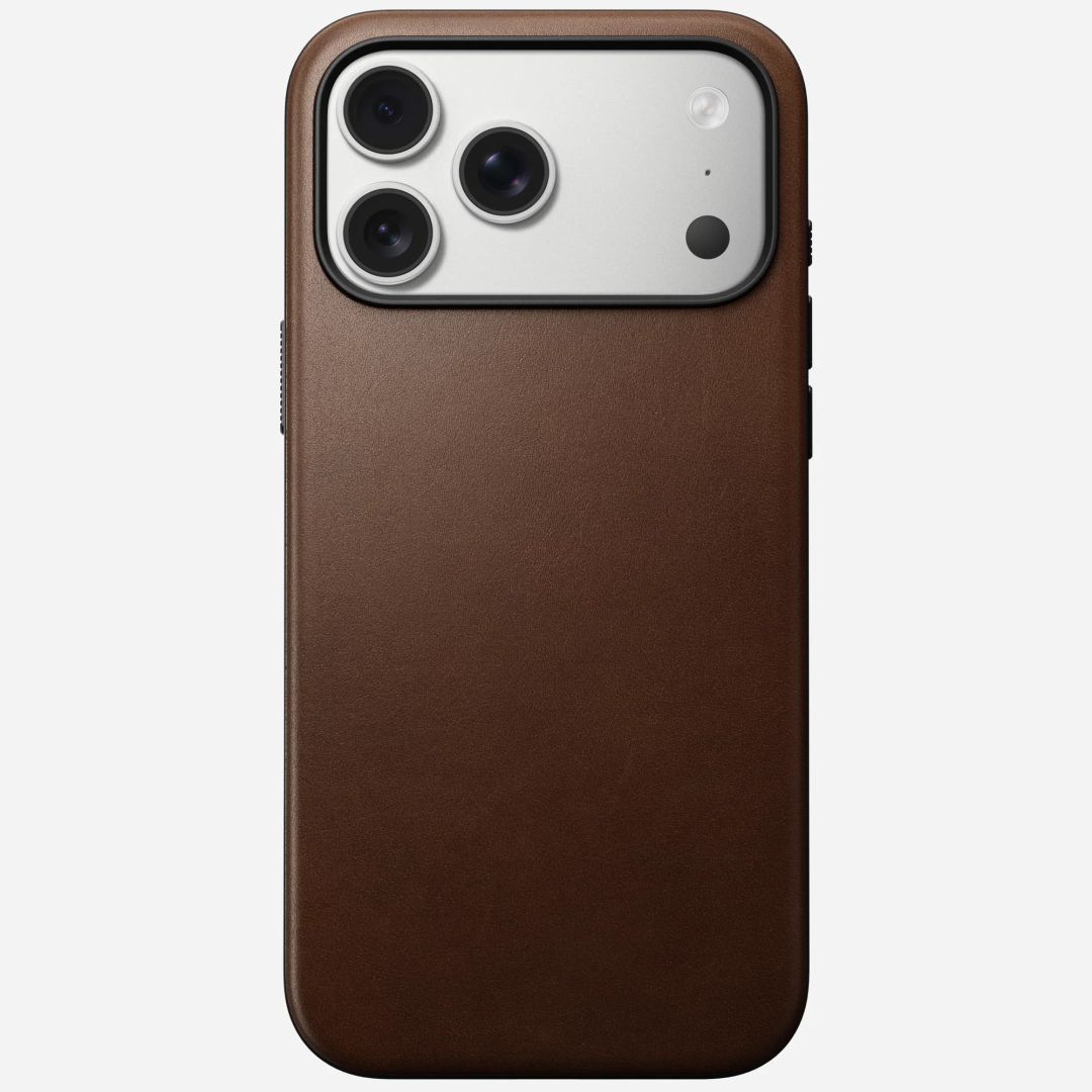 Nomad Modern Leather Case for iPhone 17 Pro Max Brown Nomad Modern Leather Case for iPhone 17 Pro Max Brown
