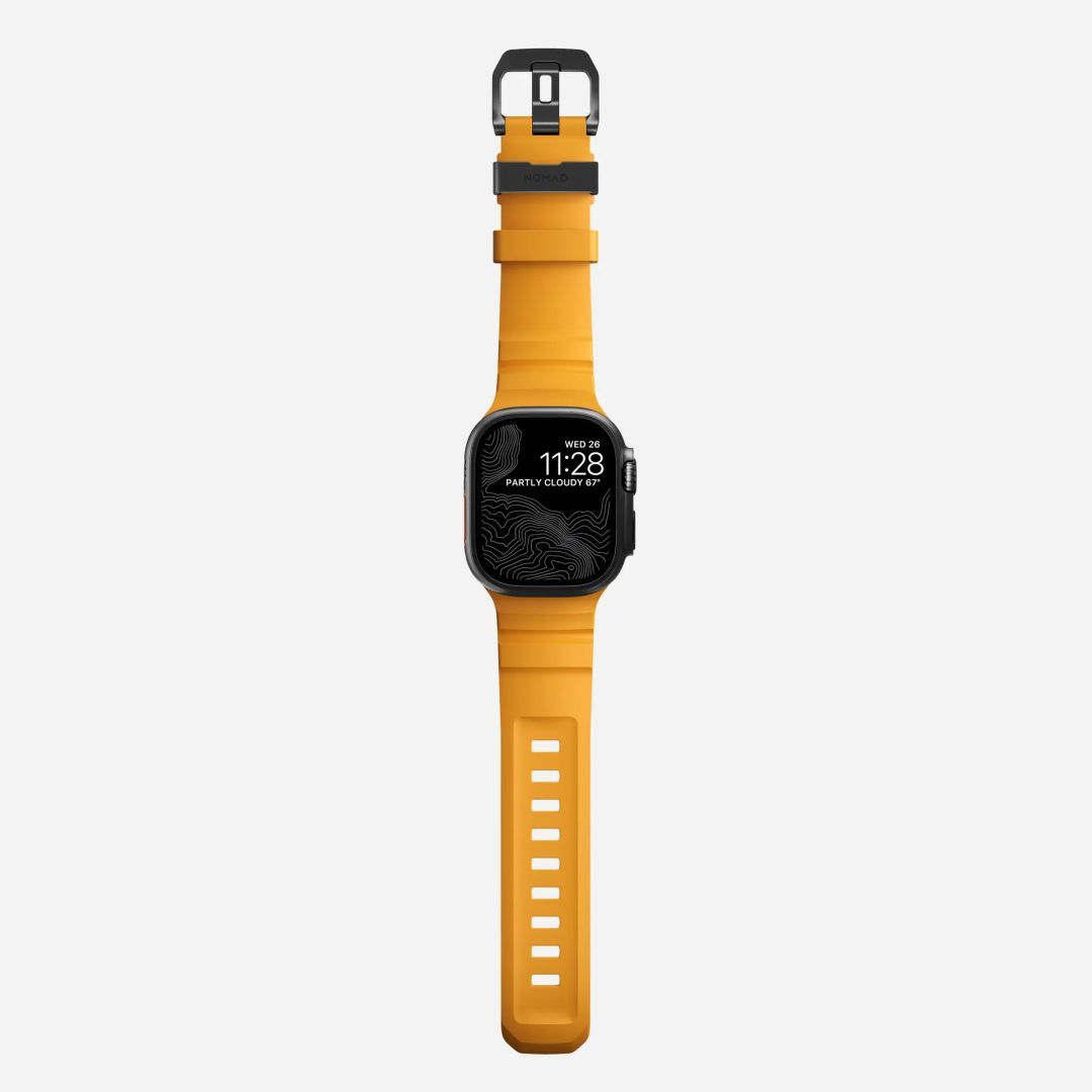 Nomad Rocky Point Band for AW 49/45/44/42mm Black/Sol Nomad Rocky Point Band for AW 49/45/44/42mm Black/Sol