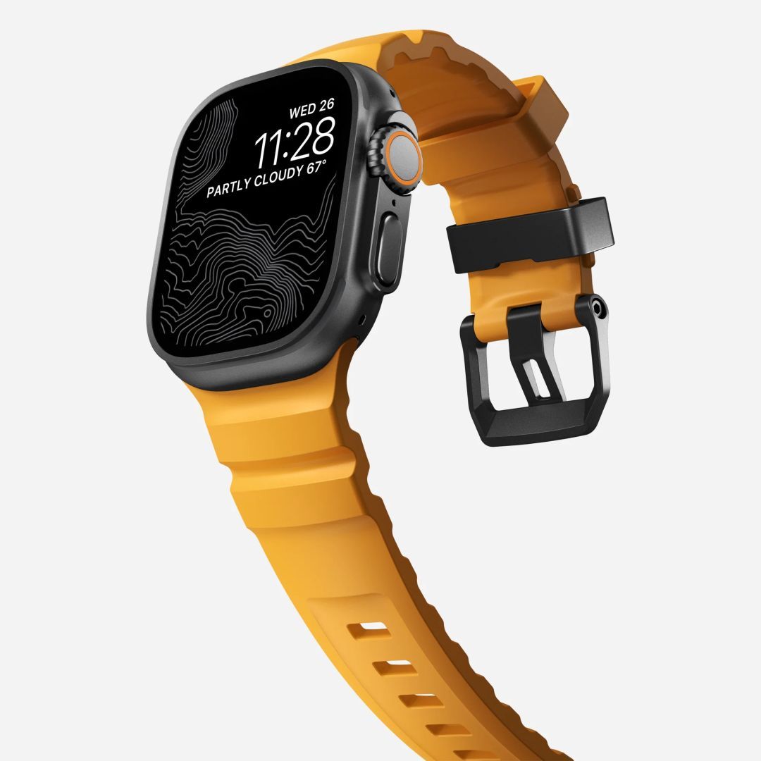 Nomad Rocky Point Band for AW 49/45/44/42mm Black/Sol Nomad Rocky Point Band for AW 49/45/44/42mm Black/Sol