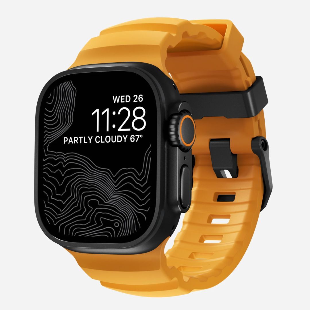 Nomad Rocky Point Band for AW 49/45/44/42mm Black/Sol Nomad Rocky Point Band for AW 49/45/44/42mm Black/Sol