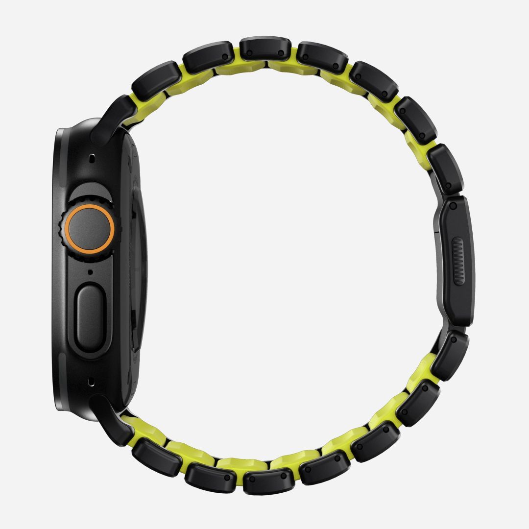 Nomad Stratos Band FKM for AW 45/46/49mm Black Titanium Volt Nomad Stratos Band FKM for AW 45/46/49mm Black Titanium Volt